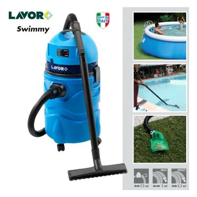 LAVOR Aspirateur pour piscine 1400w 20l 70l/s swimmy 