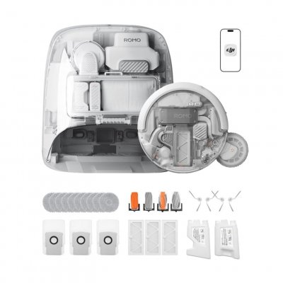 DJI Aspirateur robot  Romo P2 Clean More Combo Romo 2 series