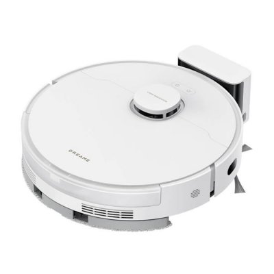 DREAME Aspirateur Robot -  - D20 Pro - Blanc - Aspiration 13 000 Pa - D&eacute;tection Ultrasonique