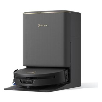 ECOVACS Aspirateur robot  T90S Pro Omni Care Kit Noir