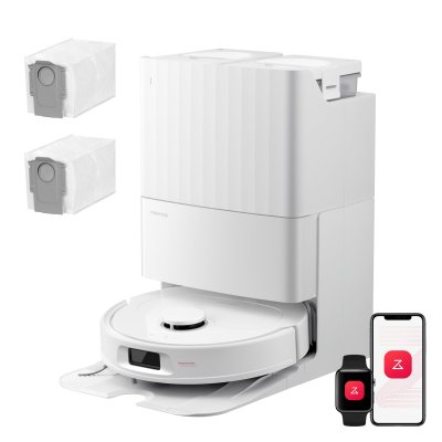 BOUTIQUE OFFICIELLE ROBOROCK FRANCE Aspirateur Robot et Laveur Roborock Qrevo S Pro Base Multifonction 18.500 Pa