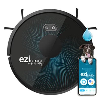EZICLEAN Aspirateur robot  Aqua connect X850 150 W Noir 