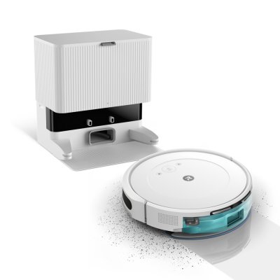 IROBOT Aspirateur robot  Roomba Combo 2 Essential avec base auto-vidante blanc