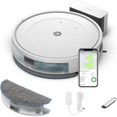 IROBOT Aspirateur robot  Roomba Combo&reg; Essential Y011240 Blanc