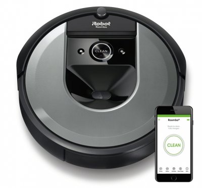 IROBOT Aspirateur robot  Roomba I7 Noir