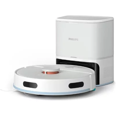 PHILIPS Aspirateur robot laveur 2700Pa blanc sans fil - Neuf