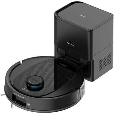 CECOTEC Aspirateur robot laveur -  - Conga Y80 - 13 000 Pa - 220 min - 220 m&sup2; - Noir