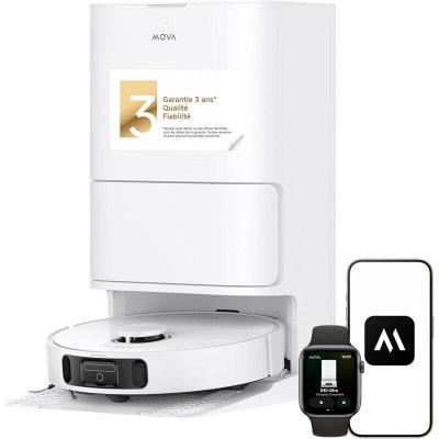 MOVA Aspirateur Robot Laveur  E40 Ultra