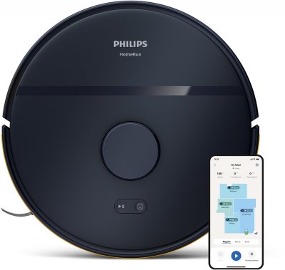 PHILIPS Aspirateur Robot Laveur -  XU2000/15 - Puissance 6000 Pa - Navigation Laser 