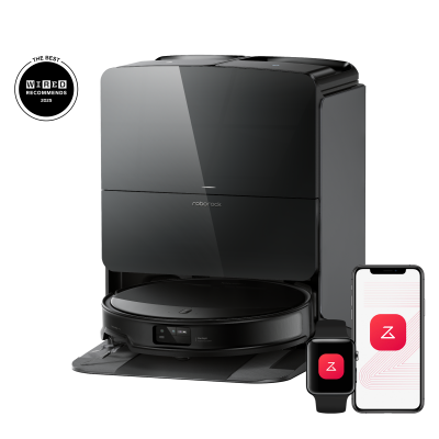 BOUTIQUE OFFICIELLE ROBOROCK FRANCE Aspirateur robot Roborock Saros 10R avec station multifonction et navigation AI 22 000 Pa