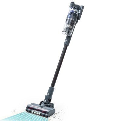 KLARSTEIN Aspirateur sans fil - LARMA - sans sac sur batterie 45 min max. d'autonomie LED - Gris
