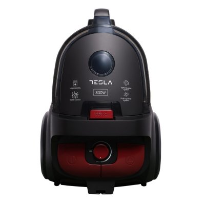 TESLA Aspirateur Sans Sac 83db 800w Gris/rouge  Bgl501eu