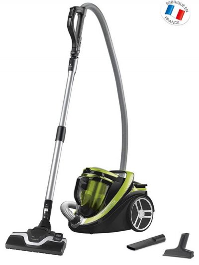  Aspirateur Sans Sac Silence Force De 2,5l 550w Vert Noir
