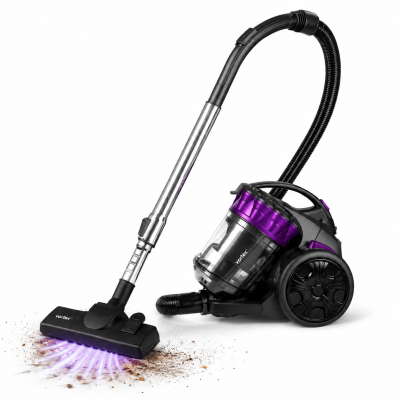 VORTEX Aspirateur sans sac Z II XL 700W R&eacute;servoir 2,5L Filtre Hepa