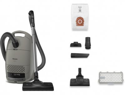 MIELE Aspirateur traineau avec sac  GUARDM1SILENCEGRIS 