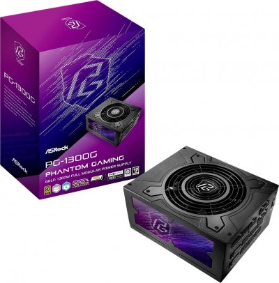 ASROCK  90-UXP130-GFEAAB Alimentation PC 1300 W ATX 80PLUS&reg; Gold