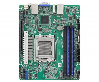 ASROCK  AM5D4ID2, 1xSKT AM5, AMD Ryzen 9000, X300, 2xM.2 AM5D4ID2