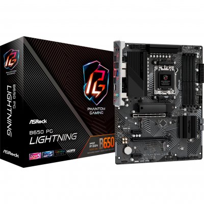 ASROCK  B650 PG Lightning AMD B650 Emplacement AM5 ATX