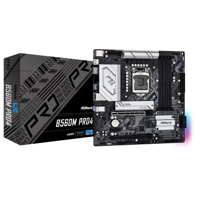ASROCK  Carte M&egrave;re B560m Pro4 One Size Black / Silver
