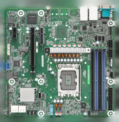 ASROCK  EC262D4U, 1xSKT LGA 1700, Intel E-2400, C262, SATA EC262D4U