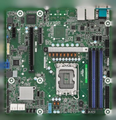 ASROCK  EC266D4U, 1xSKT LGA 1700, Intel E-2400, C266, SATA EC266D4U