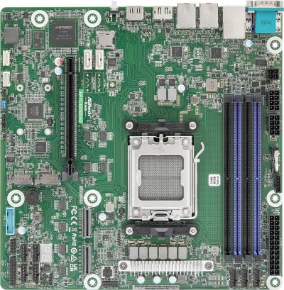 ASROCK  EPYC4000D4U, 1xSKT LGA 1718, AMD EPYC 4005, KNOLL3 EPYC4000D4U