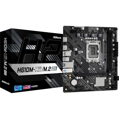 ASROCK  H610M-H2/M.2 D5 Intel H610 LGA 1700 micro ATX