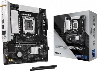 ASROCK  H810m-x Gen5 Wifi Intel H810 Lga 1851 (socket V1) Micro Atx