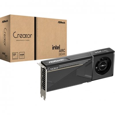 ASROCK  Intel&reg; Arc Pro B70 Creator 32GB B70 CL, Carte graphique