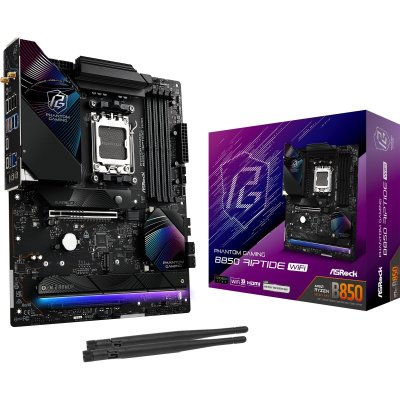 ASROCK  Phantom Gaming B850 Riptide WiFi AMD B850 Emplacement AM5 ATX