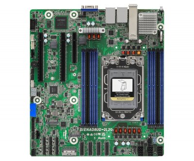 ASROCK  SIENAD8UD-2L2Q, 1xSKT SP6, AMD EPYC 8004, SoC SIENAD8UD-2L2Q