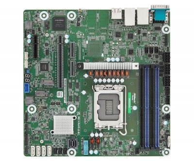 ASROCK  W880D4U, 1xSKT LGA 1851, Intel Core Ultra, W880, SATA W880D4U