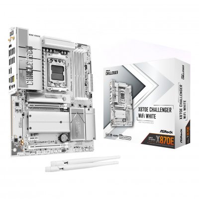 ASROCK  X870E Challenger WiFi White