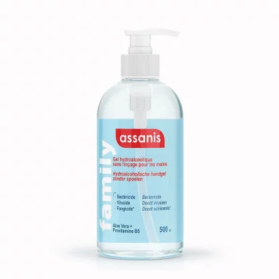 ASSANIS  Gel Family Antibacterien Mains - Flacon-Pompe 500 ml