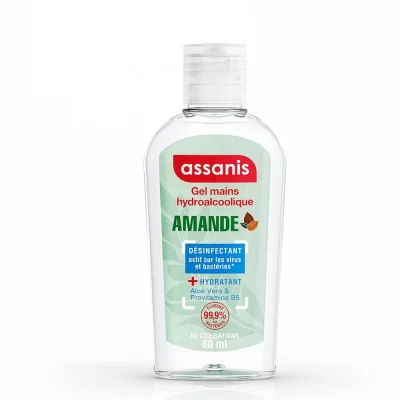 ASSANIS  Pocket girls gel parfum amande flacon de 80 ml