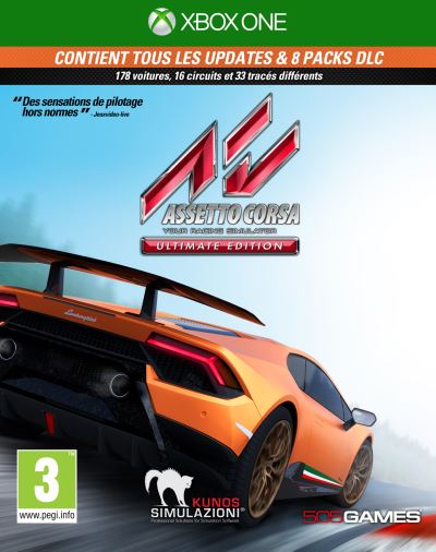 Assetto corsa: ultimate edition jeu xbox one
