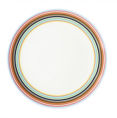 IITTALA Assiette Origo - beige - 26cm Orange 