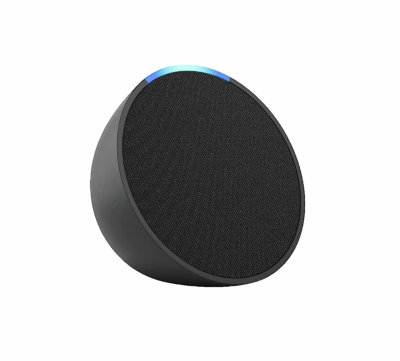 AMAZON Assistant vocal  Echo Pop Anthracite Gris 