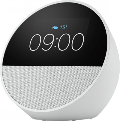 AMAZON Assistant vocal  Echo Spot 2024 Blanc