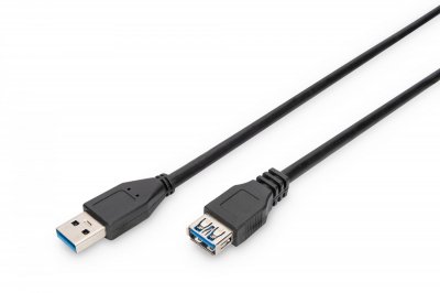 DIGITUS Assmann  Usb 30 Extension Cable Noir