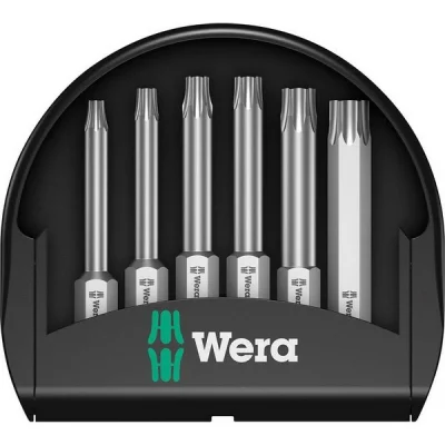 WERA Assortiment d'embouts Mini-Check, 6 pi&egrave;ces, TORX&reg;