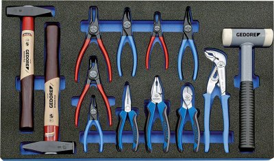 GEDORE Assortiment D'outils Dans Le Module Check-tool 13 Pcs