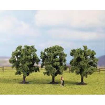 GENERIQUE Assortiment darbres arbre fruitier NOCH 25510 45 &agrave; 45 mm vert 3 pc(s)