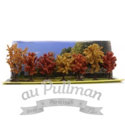 NOCH Assortiment darbres arbres dautomne  25070 80 &agrave; 100 mm automne 7 pc(s)