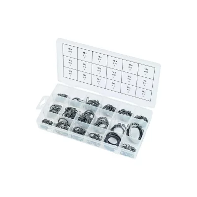KS TOOLS Assortiment de circlips - Int&eacute;rieur et ext&eacute;rieur - 225 pcs - 970.0310