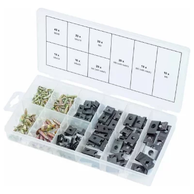 KS TOOLS Assortiment de consommables  - M3 &agrave; M6 - 170 pcs - 970.0530