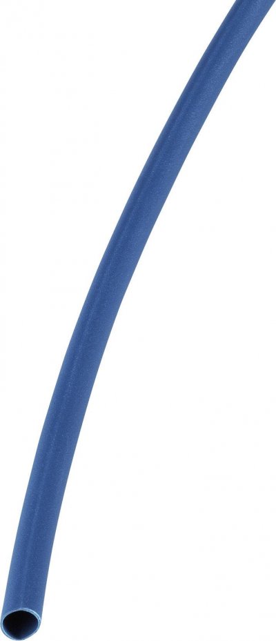 HELLERMANNTYTON Assortiment de gaines thermor&eacute;tractables 3:1 308-30312 bleu &Oslash; avant retreint: 3 mm 10 pc(s)