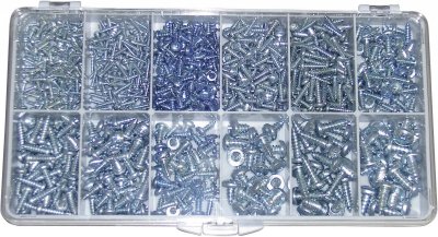 TOOLCRAFT Assortiment de vis &agrave; t&ocirc;le 730 pcs