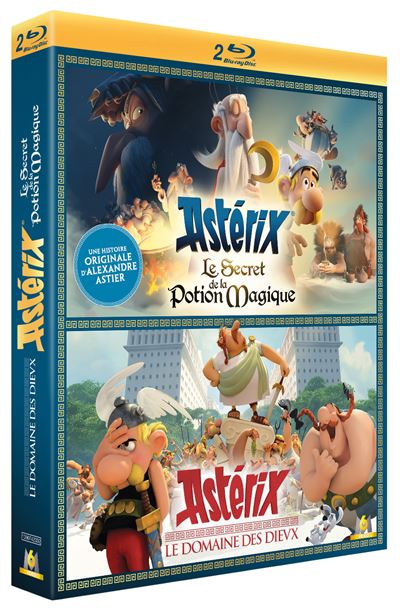 Ast&eacute;rix - 2 films : Le domaine des dieux + Le secret de la potion magique