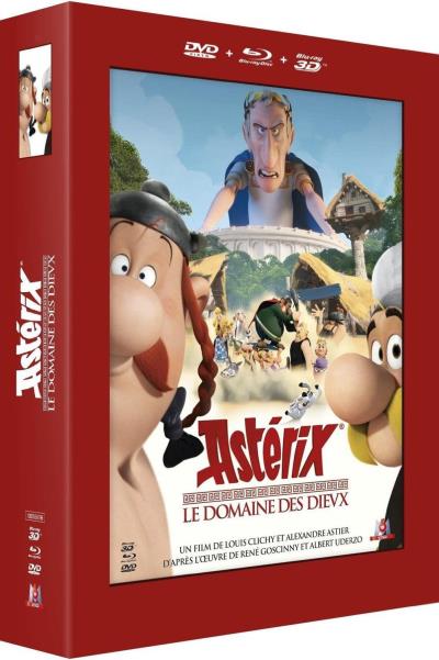 Ast&eacute;rix : Le domaine des Dieux Combo Blu-Ray 3D+ Blu-ray + DVD